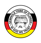 Seminole Tribal Historic Preservation Office Logo — White